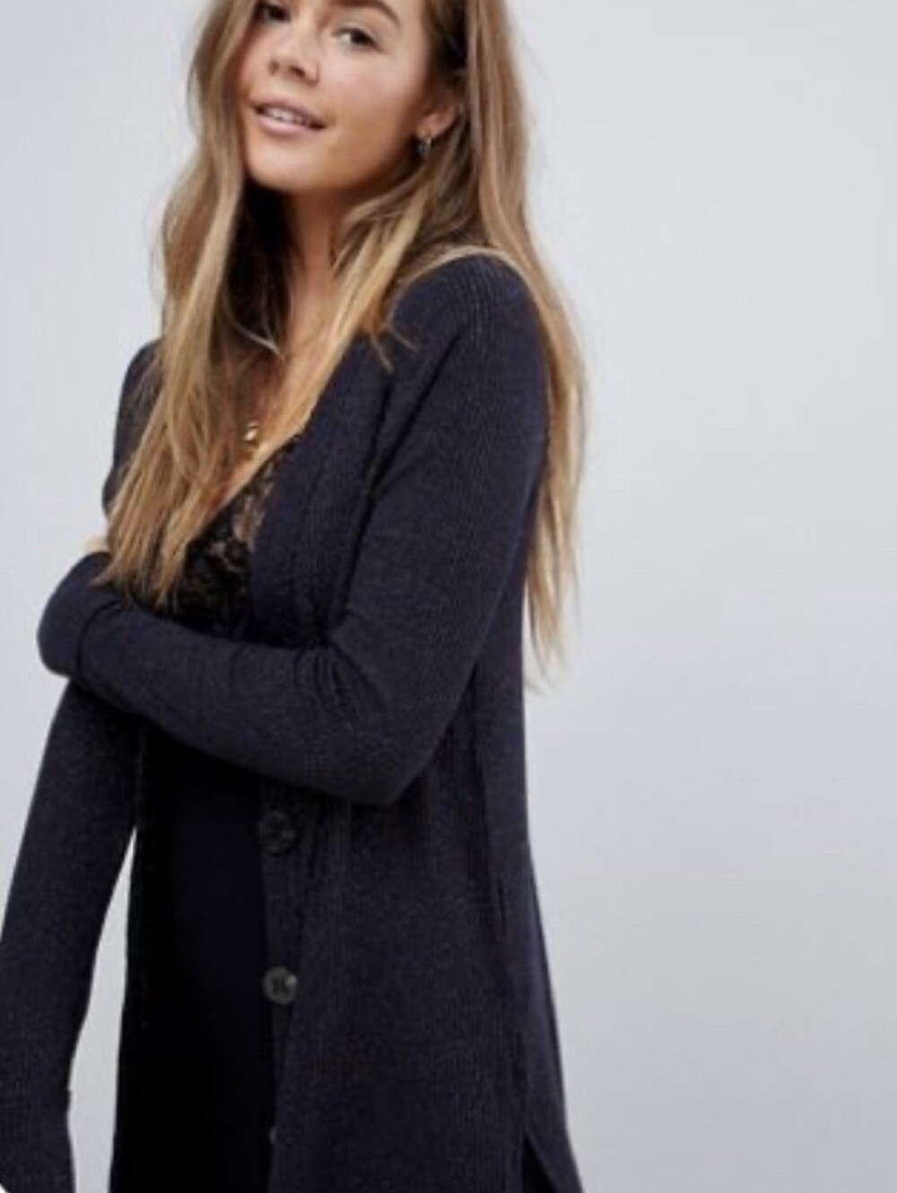 Free People Glitter Cardigan